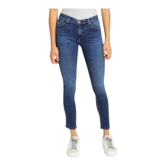AG Adriano Goldschmied jeans The Legging Ankle Super Skinny Jeans size 24 - Picture 1 of 7